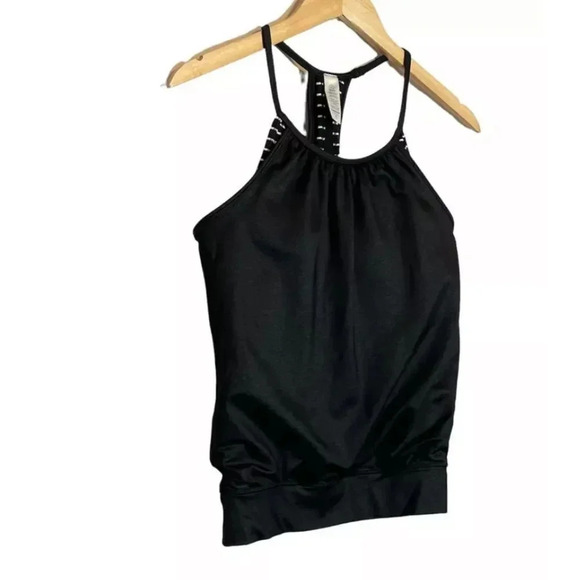 IVIVVA by Lululemon | Double Layer Dutch Tank Top Built In Bra Black - Picture 2 of 5
